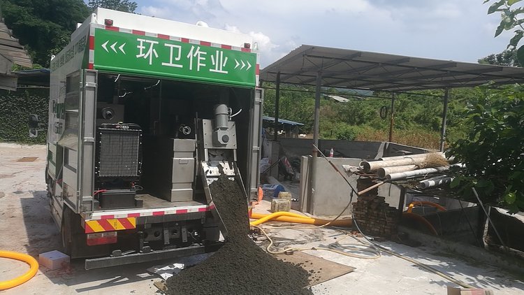 金银川路街道污泥干湿分离技术