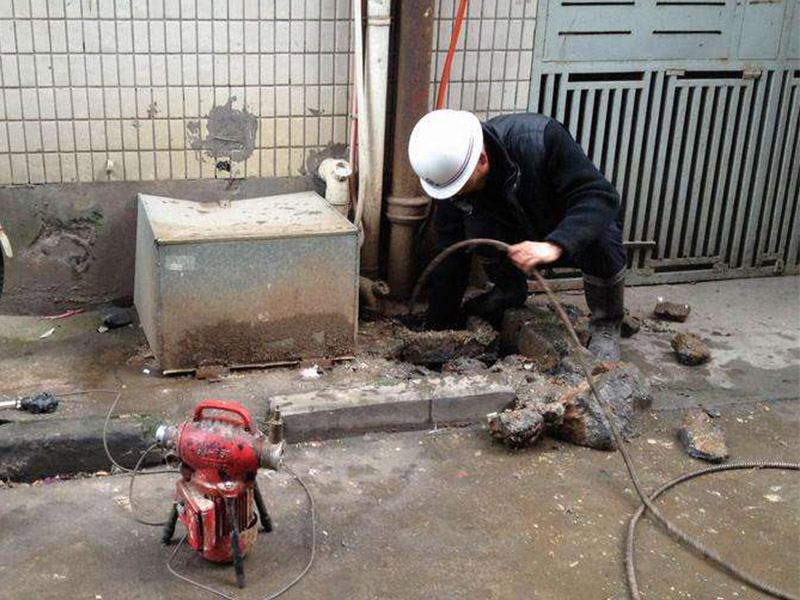 金银川路街道疏通下水道-洗菜池疏通