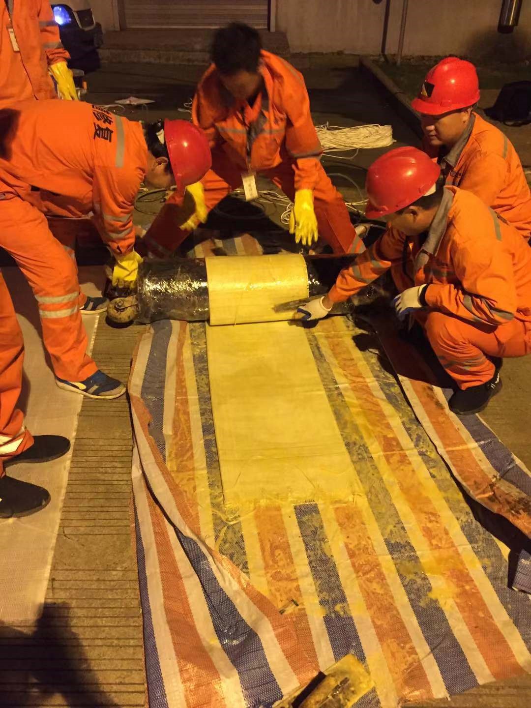 金银川路街道CIPP局部树脂固化法